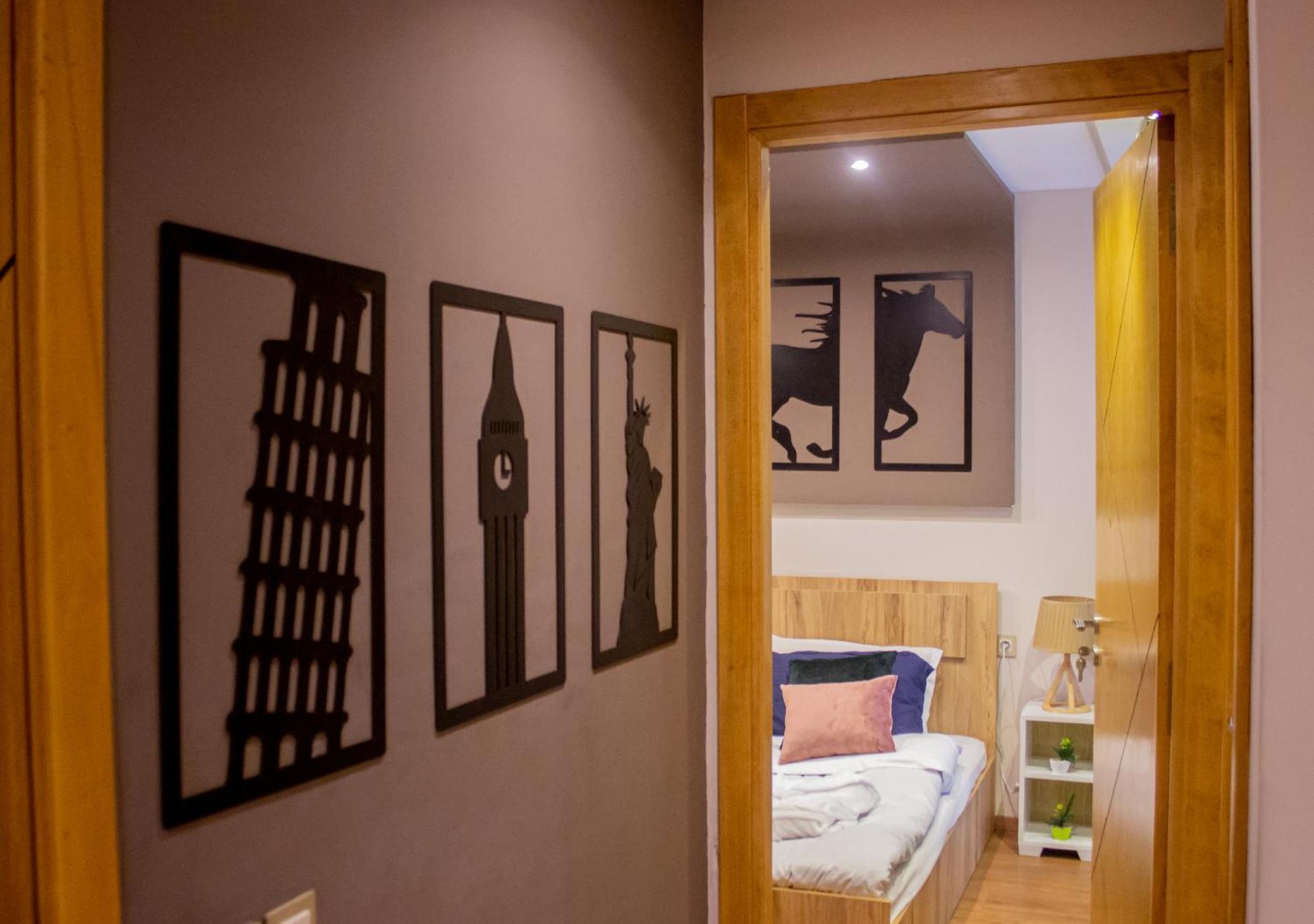 R101- Cosy And Stylish Apartment With King Size Bed- Belvedere Casablanca Exteriör bild