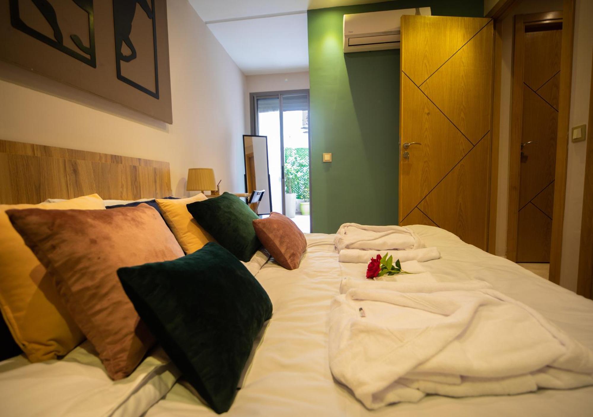 R101- Cosy And Stylish Apartment With King Size Bed- Belvedere Casablanca Exteriör bild